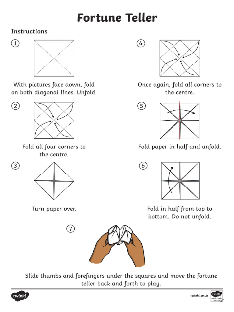 Blank-Fortune-Teller-Template | PDF