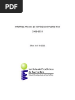Informes Anuales Policía PR 1901-1955 | PDF | Business