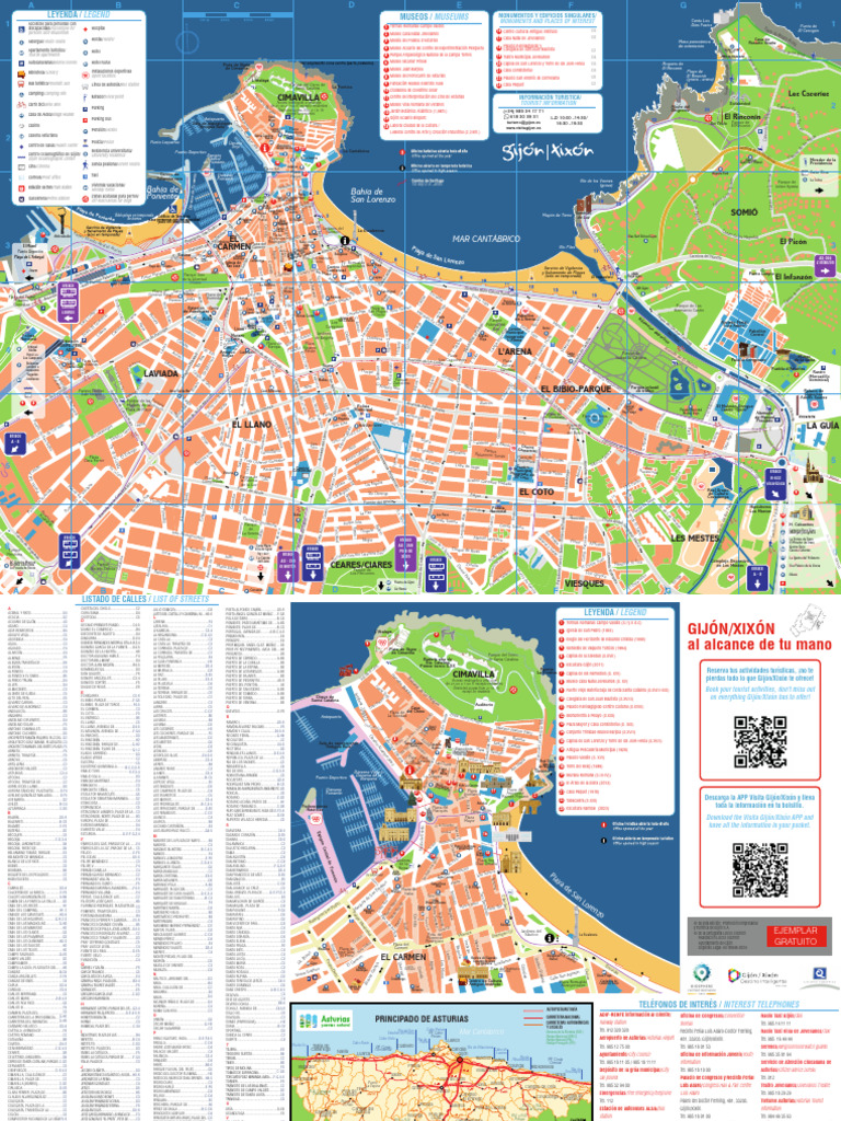 Mapa Gijón | PDF