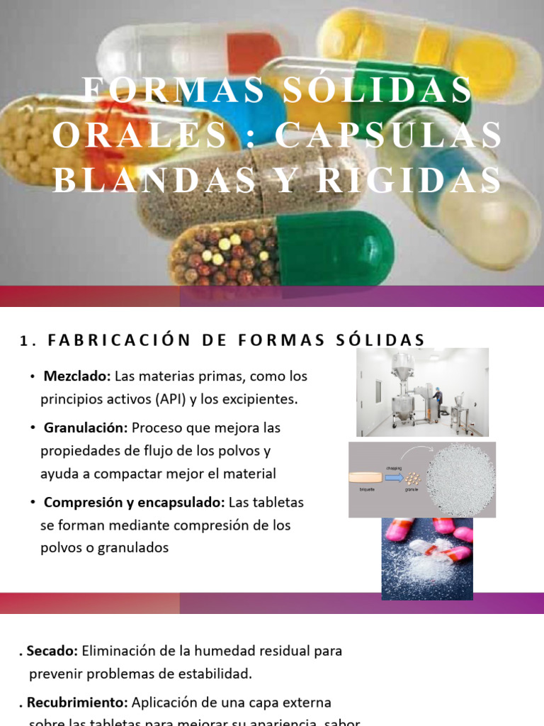 Formas Sólida Orales | PDF