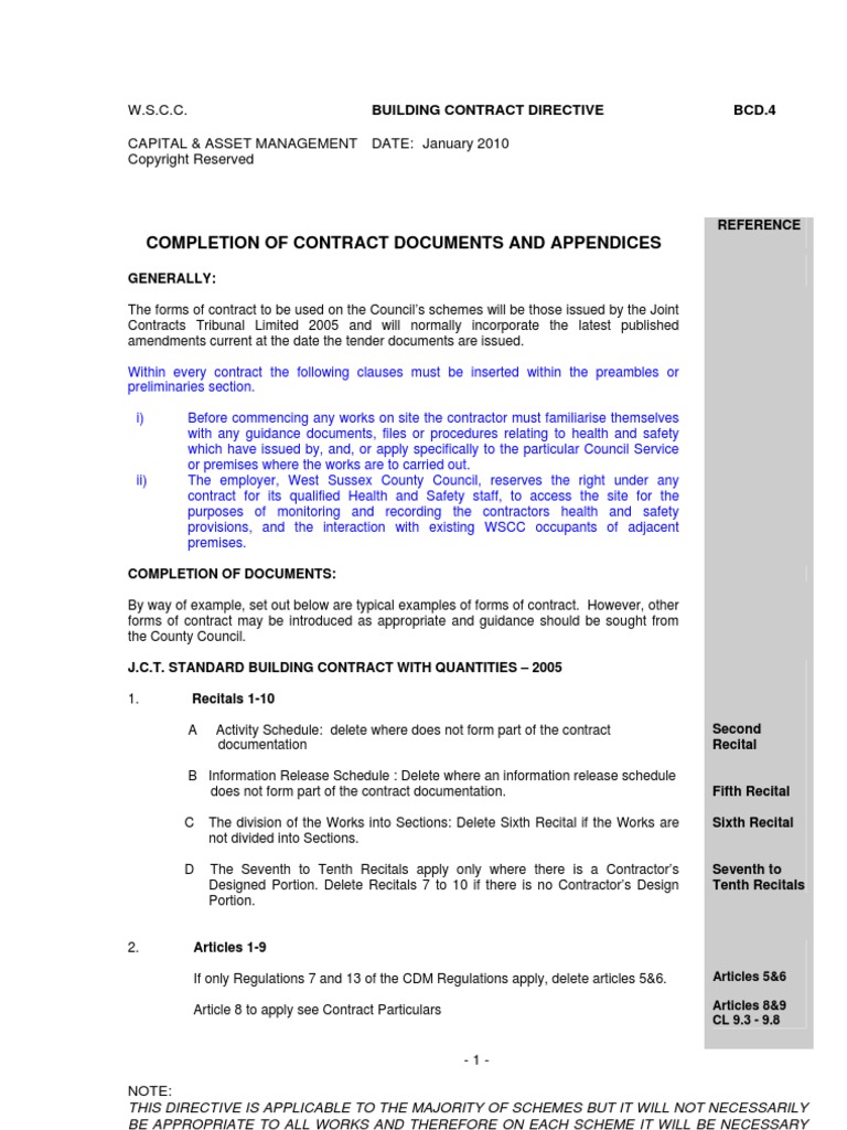 the-jct-minor-works-building-contracts-2005-building-contract