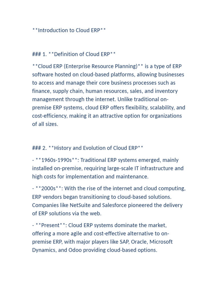 Cloud Erp Pdf