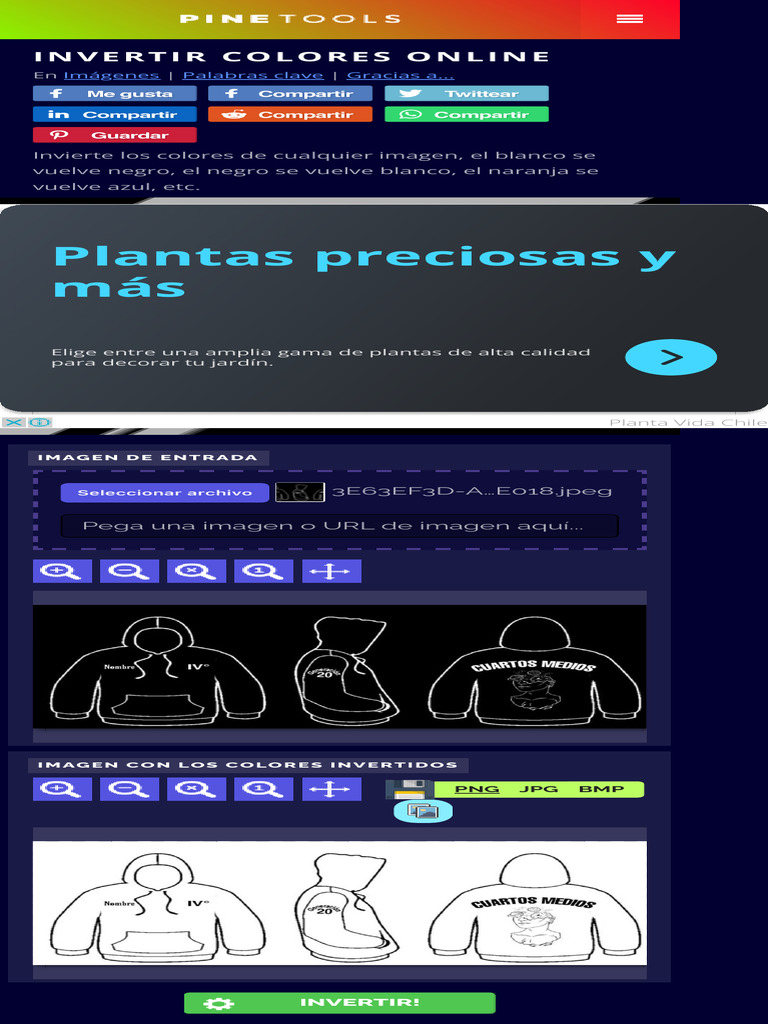 Invertir Colores Online | PDF