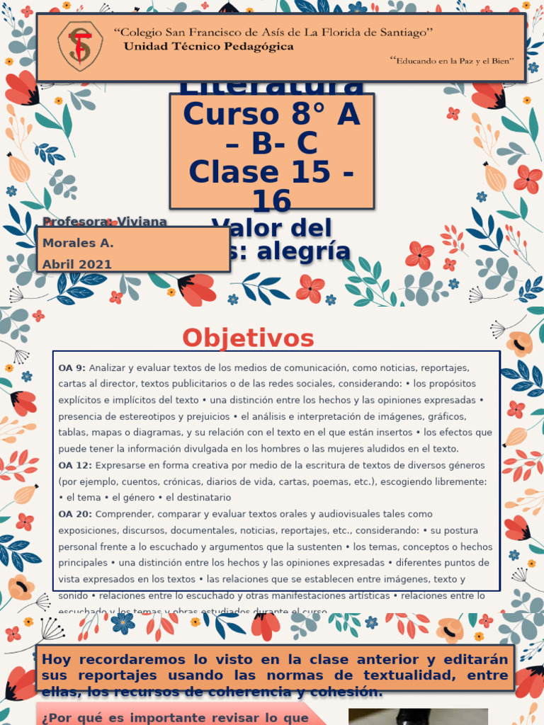 Normas de Textualidad en Escritura | PDF | Artes del Lenguaje y ...