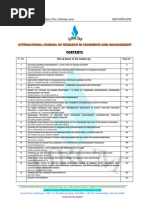 International Journal of Research in Commerce and Management Vol 2 2011 Issue 2 Feb