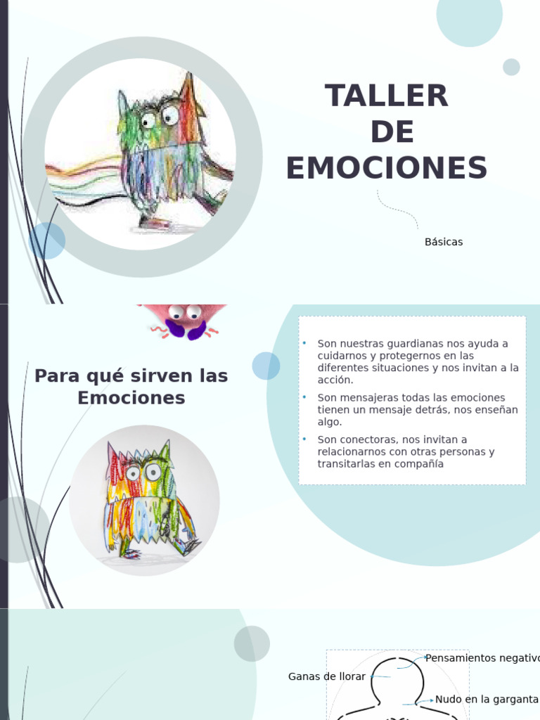 Taller de Emociones Sin Videos | PDF