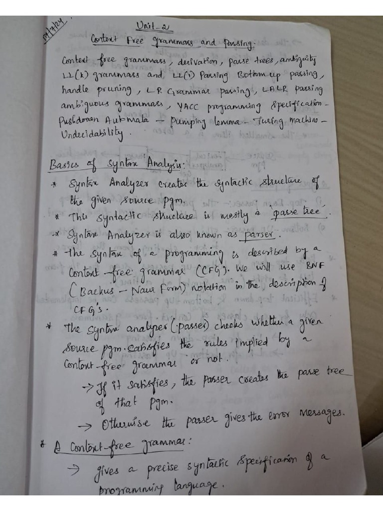 CTCD Unit 2 & 3 Notes | PDF