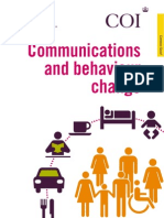 Communication and Behaviour Change