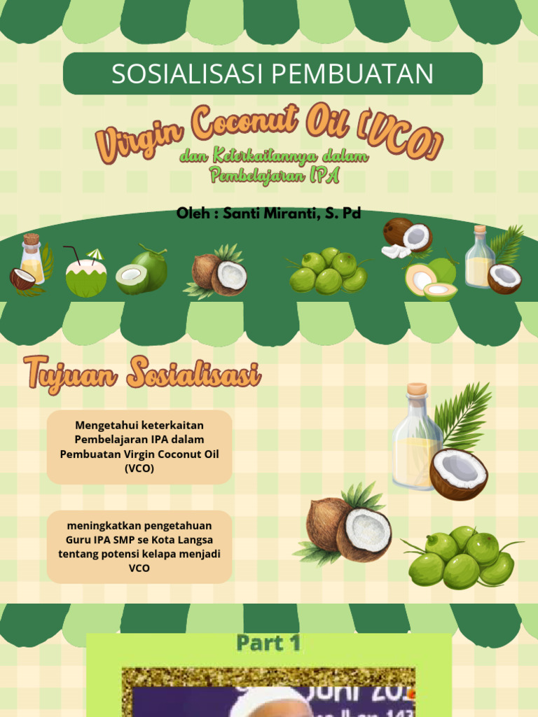 Virgin Coconut Oil | PDF