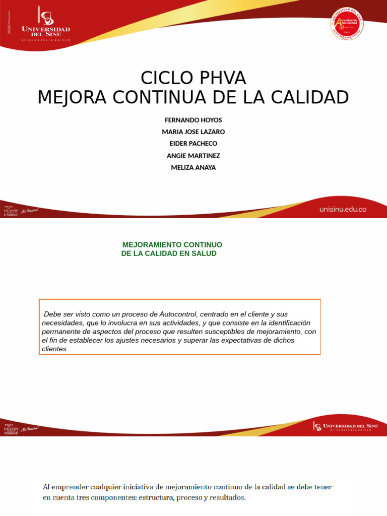 Ciclo Phva Mejora Continua de La Calidad | PDF | Calidad (comercial ...