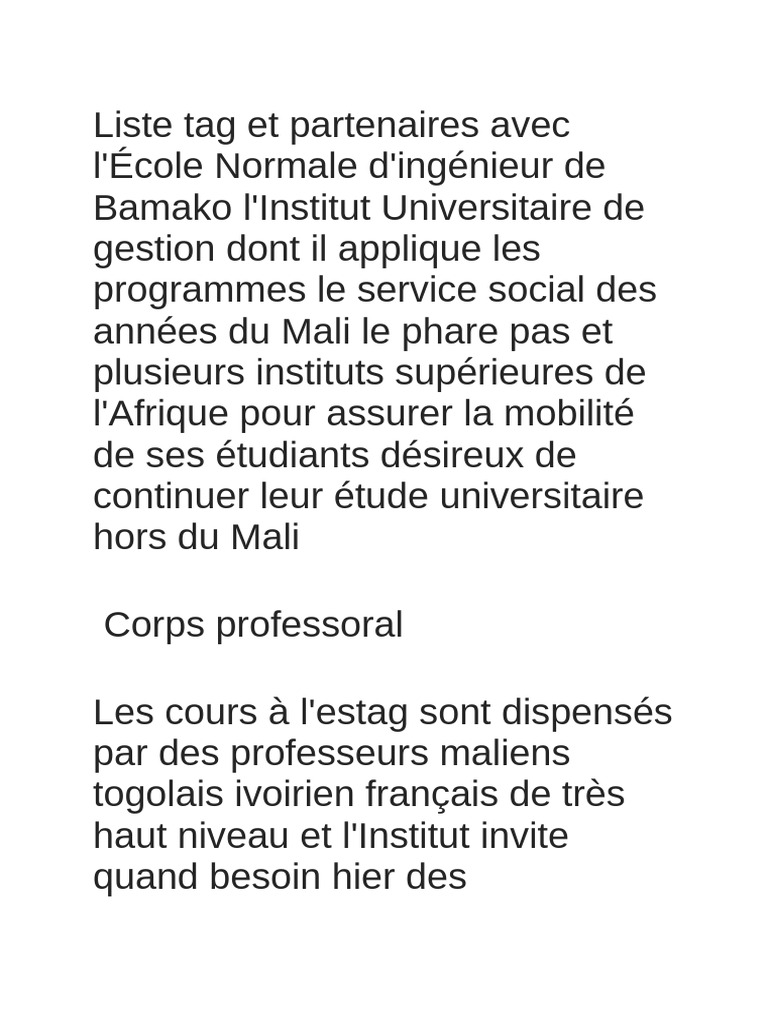 ISTAG | PDF