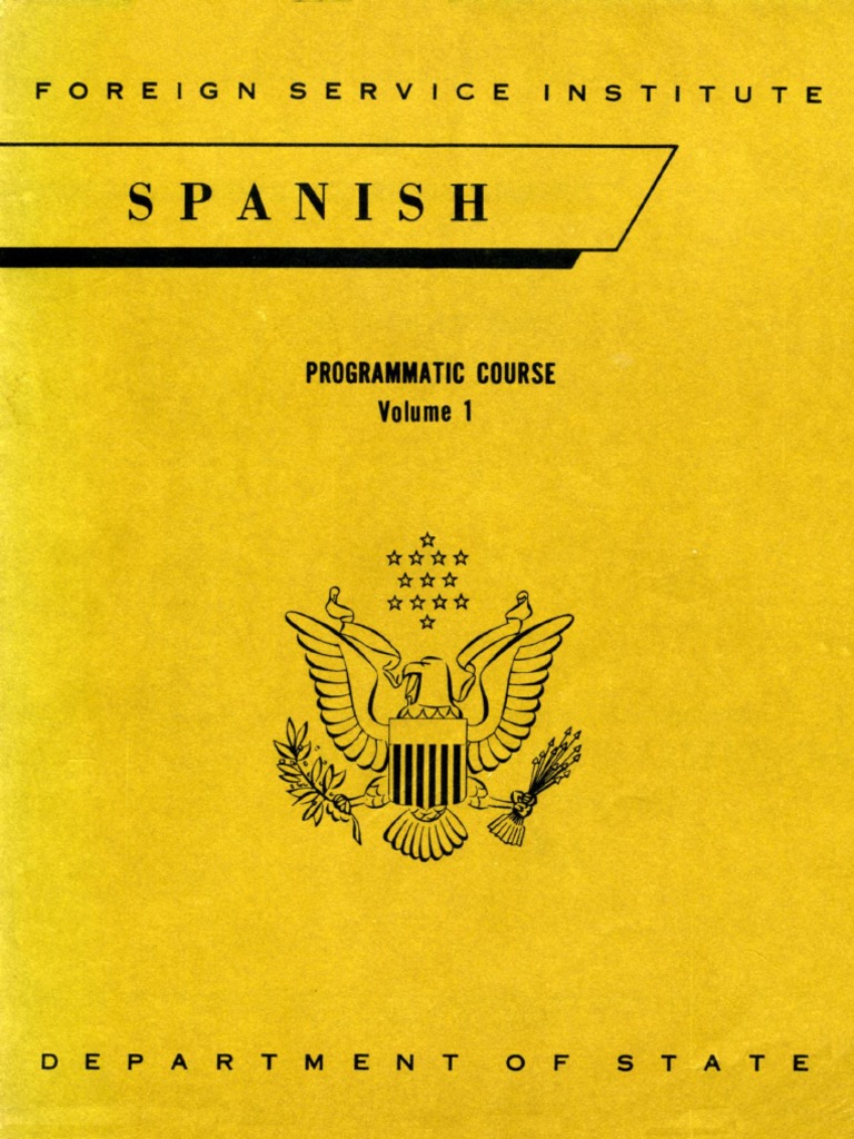 Fsi spanish programmatic course volume1 student text pdf stress