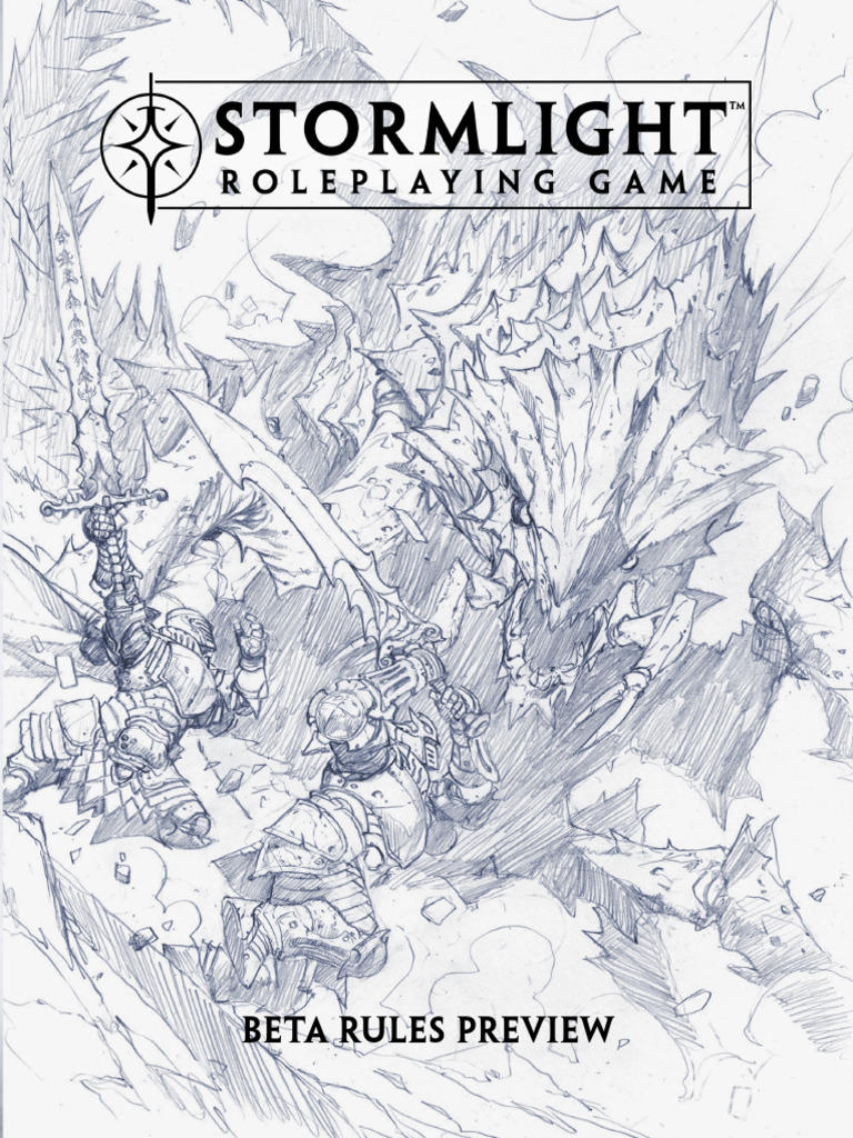 Stormlight RPG Beta Rules Preview | PDF