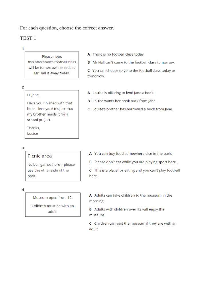 Reading Messages, Signs, Ads | PDF