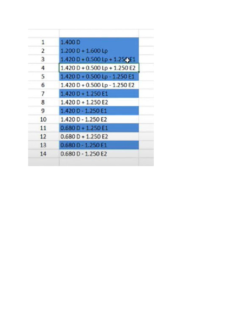 Load Combination From NSCP For Auto Load Generators | PDF