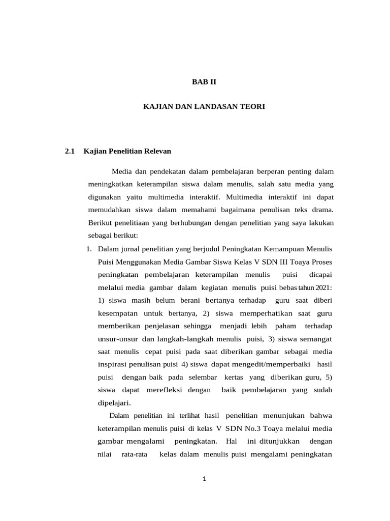 Bab Ii | PDF