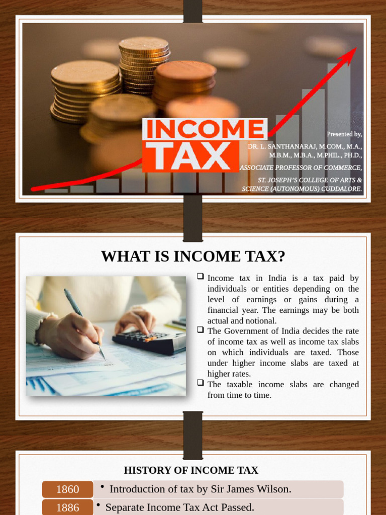 Income Tax Unit 1 Pdf