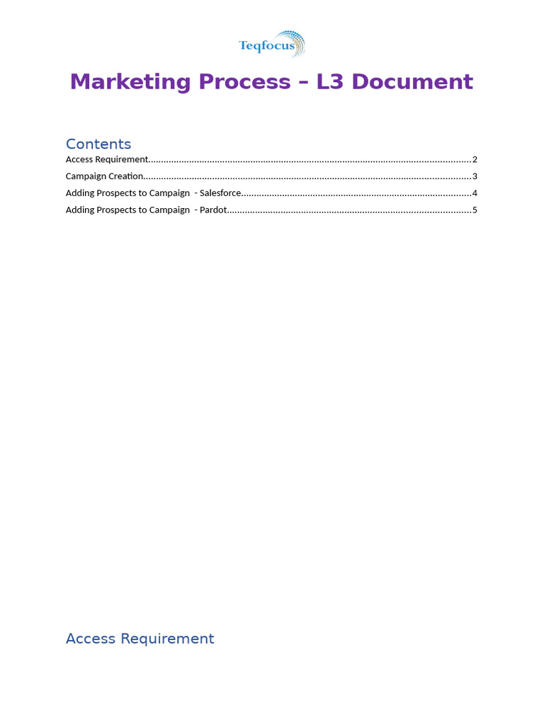 Marketing Function - L3 Document | PDF