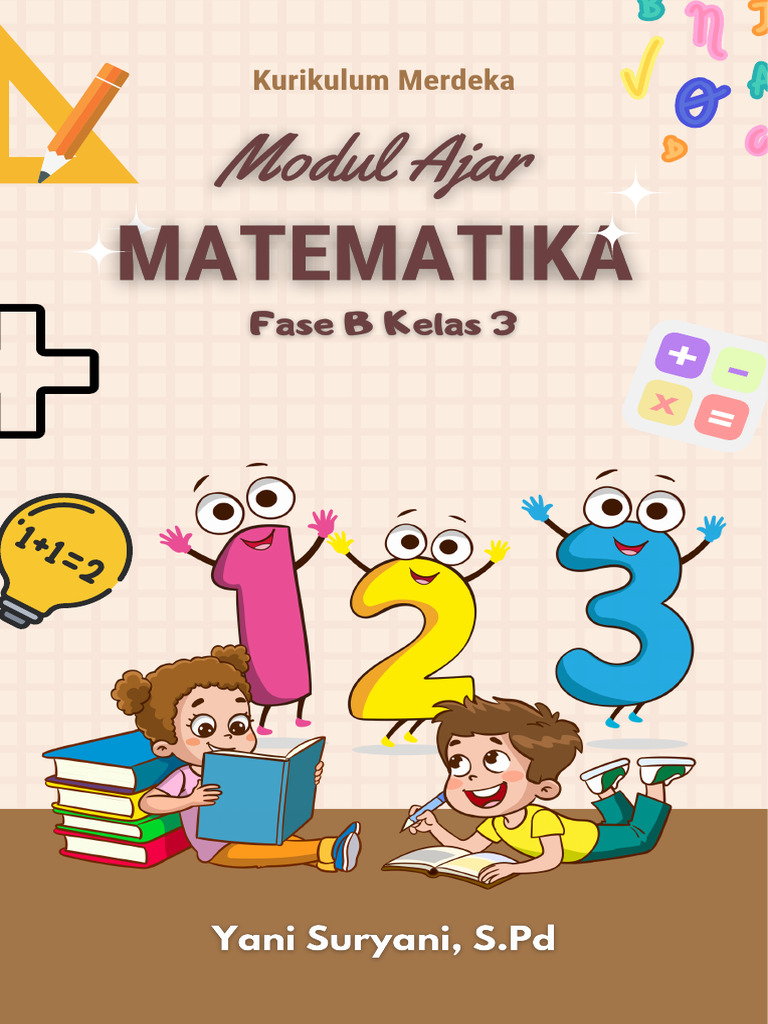 Modul Ajar Matematika Kelas 3 | PDF