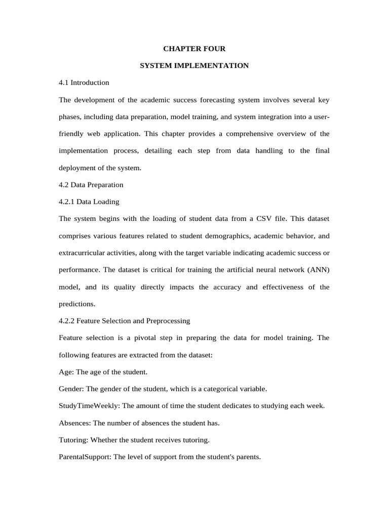 Chapter 4 of Academic Success | PDF