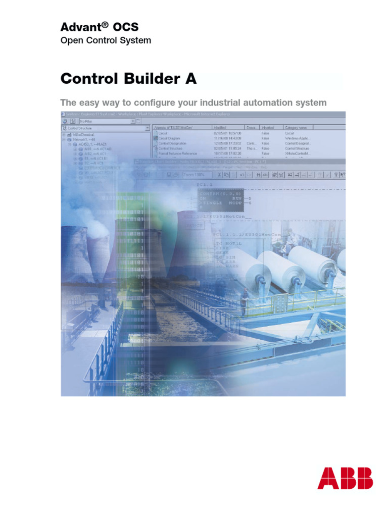 3bdd010092r0001 - en Brochure Control Builder A (En) | PDF