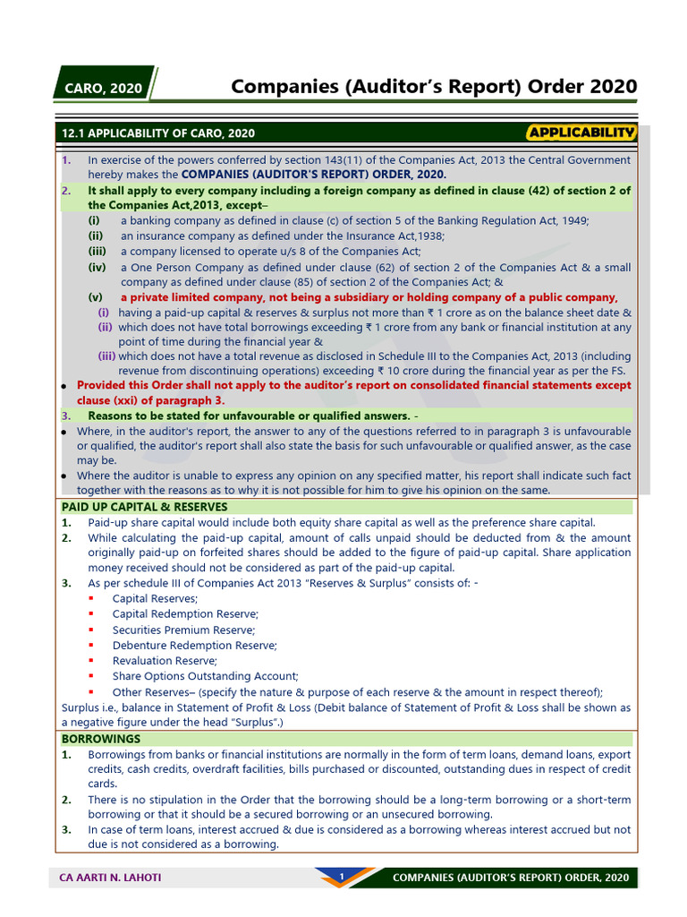 Caro 2020 | PDF