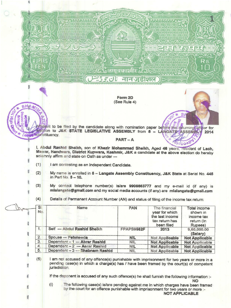 Abdul Rashid Sheikh | PDF