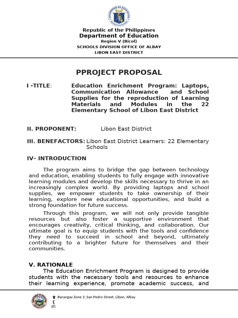 Laptop Proposal | PDF