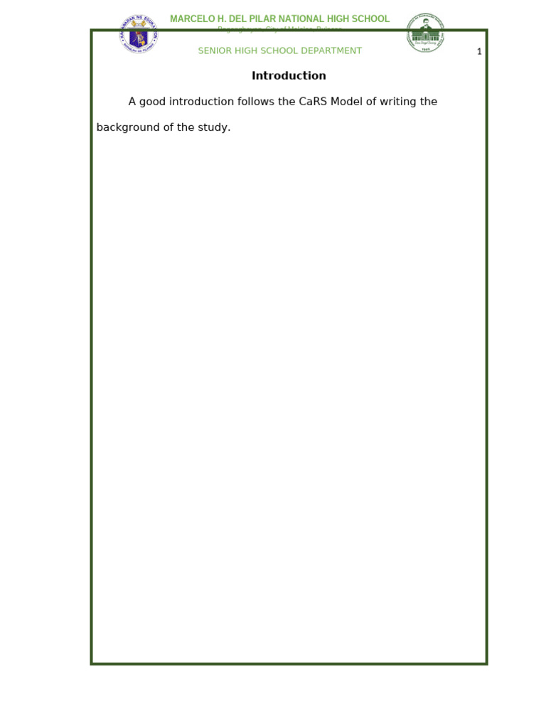 Research-Format MHPNHS | PDF