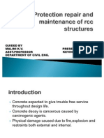 Protection Repair and Maintenance of RCC Structures