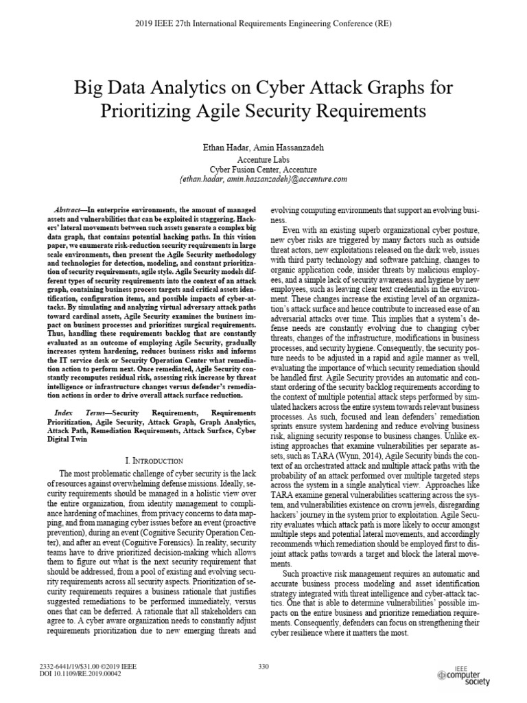 Attack Graphs for Agile Security Prioritization | PDF | Computer ...