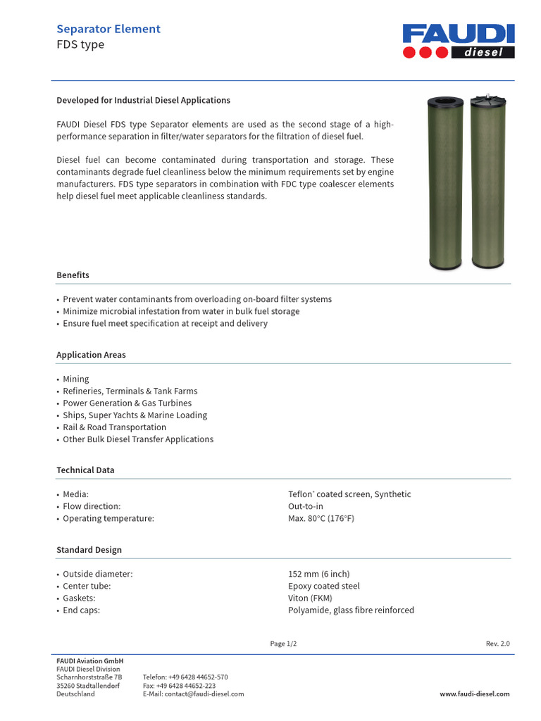 DS FDS-Type-Separator Rev.2.0 en | PDF