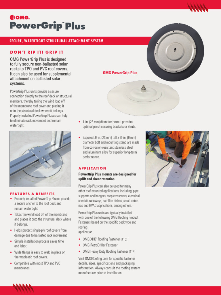 RM1004 PowerGrip Family DS 6 | PDF