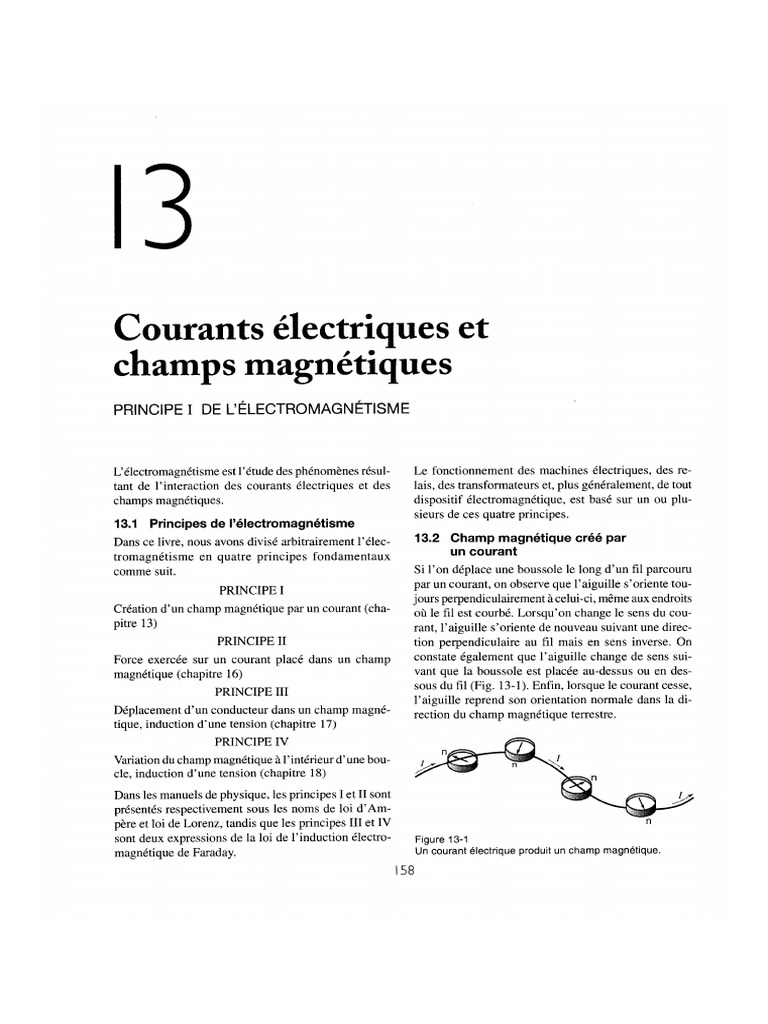 champs électriques ou magnétiques