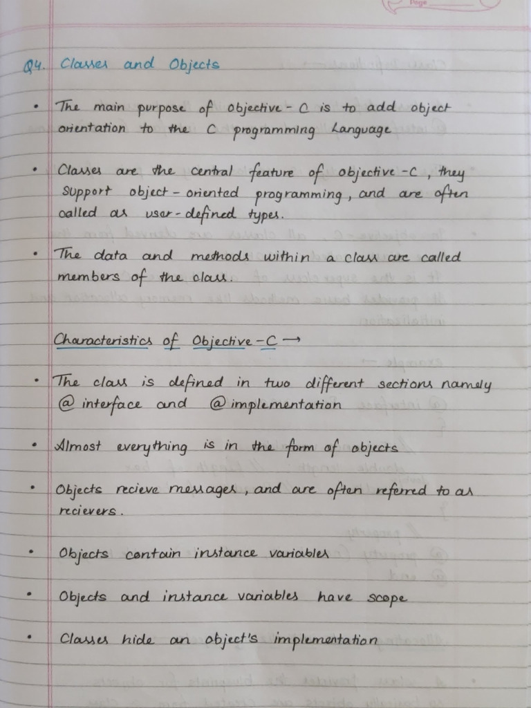 Classes And Objects Pdf Computer Engineering Science Mathematics