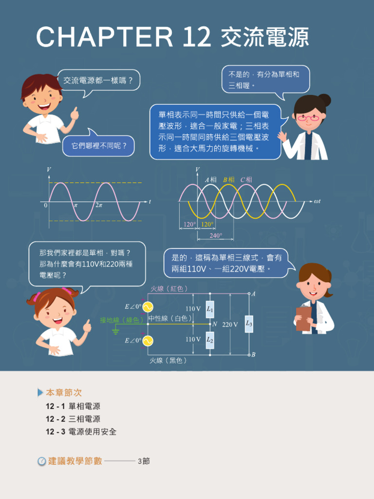 Eac10210 基本電學下 第12章 課本pdf | PDF