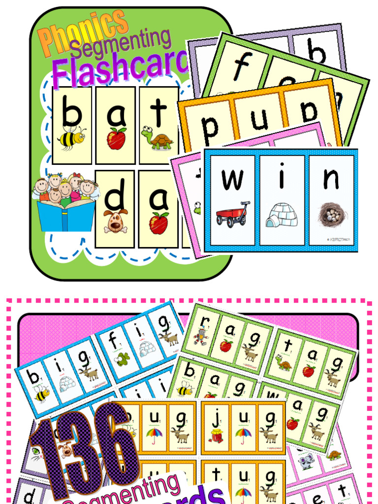 Flashcards for Early Reading Skills | PDF