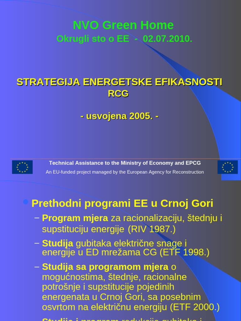 Visual Reference: Strategija Ee Green Home