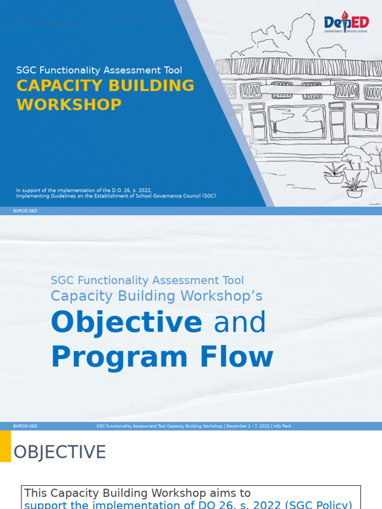 SGC Functionality Assessment Tool_CapBuild | PDF