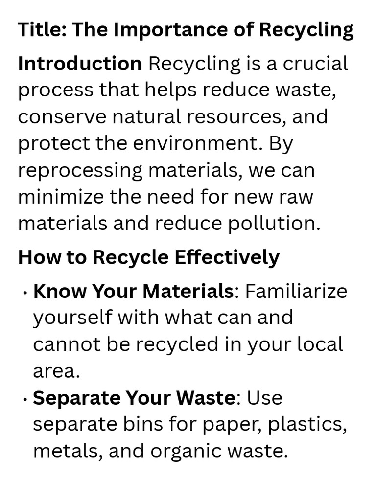 title-the-importance-of-recycling-pdf