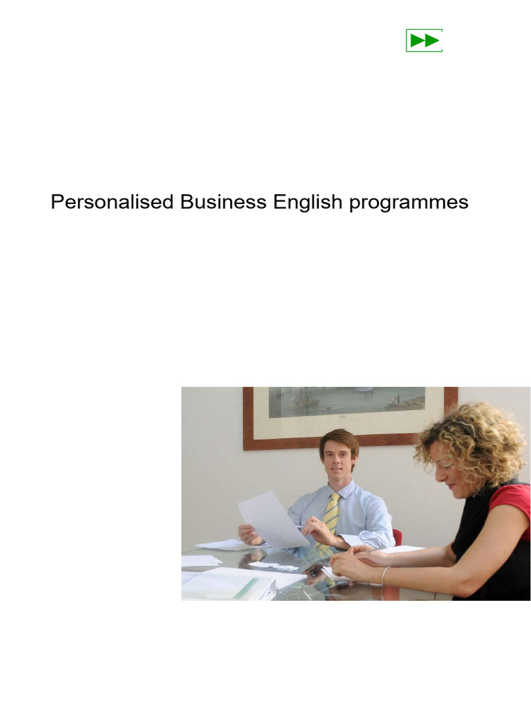 Programmes Business English Examples | PDF