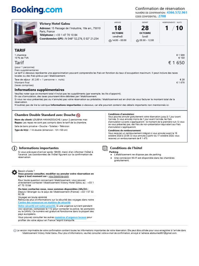 Confirmation | PDF