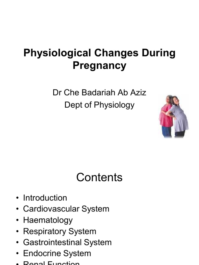 Physiological Changes During Pregnancy 2010 | PDF | Respiratory System ...