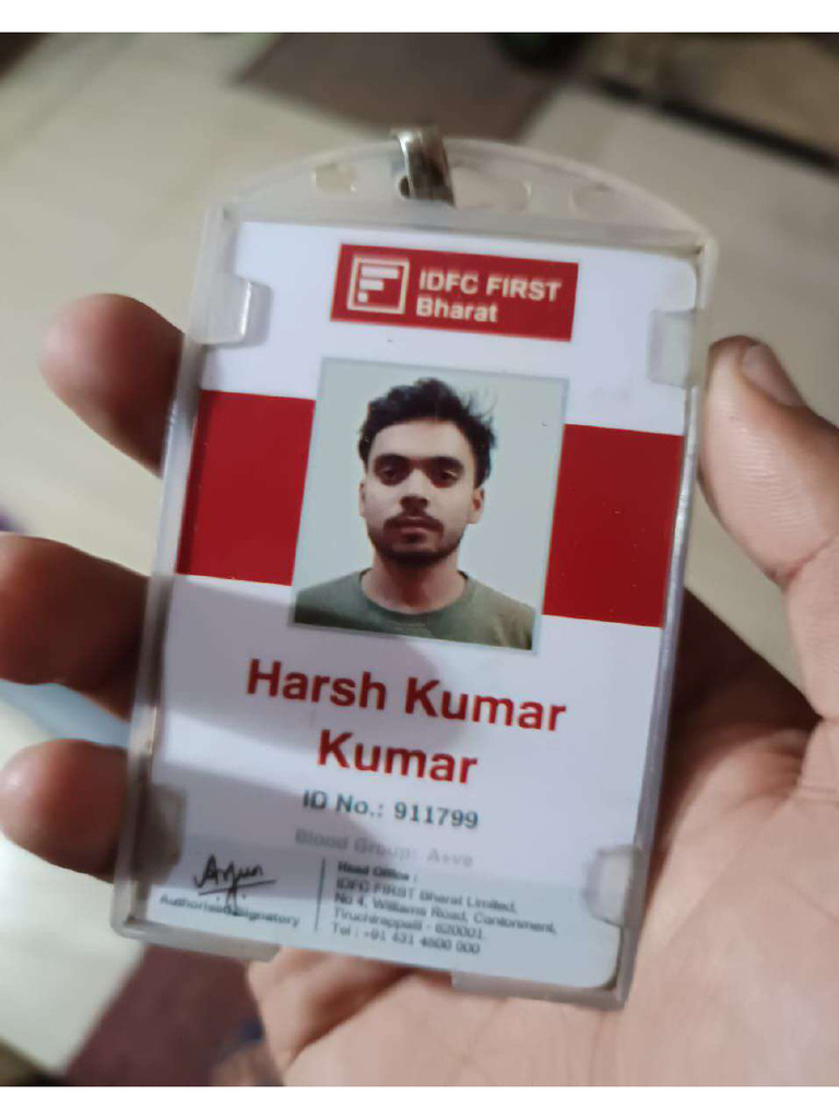 Harsh ID Card | PDF