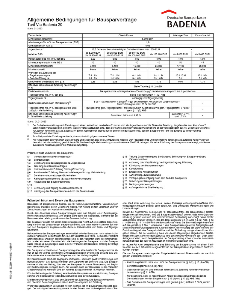 ABB Via Badenia 20 | PDF