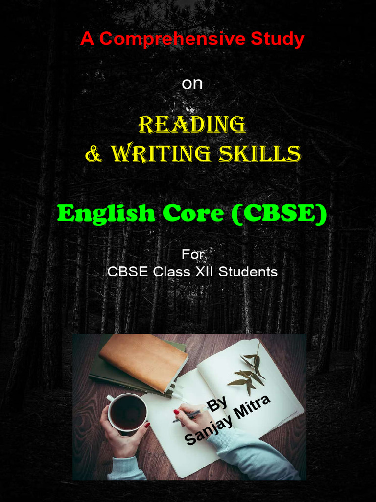 English Core Reading And Writing Skills Class Xii Pdf