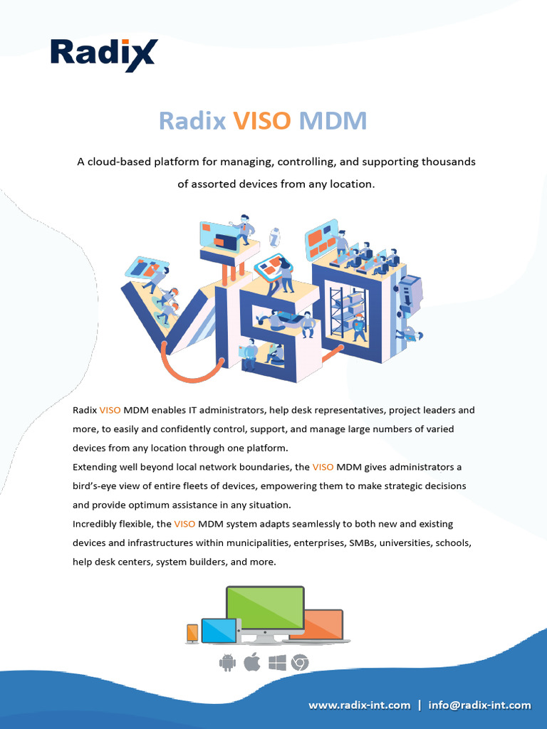 Radix VISO MDM: Comprehensive Device Management | PDF | Android ...