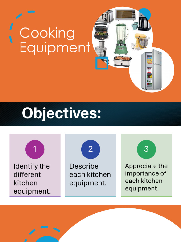 Cooking Equipment | PDF