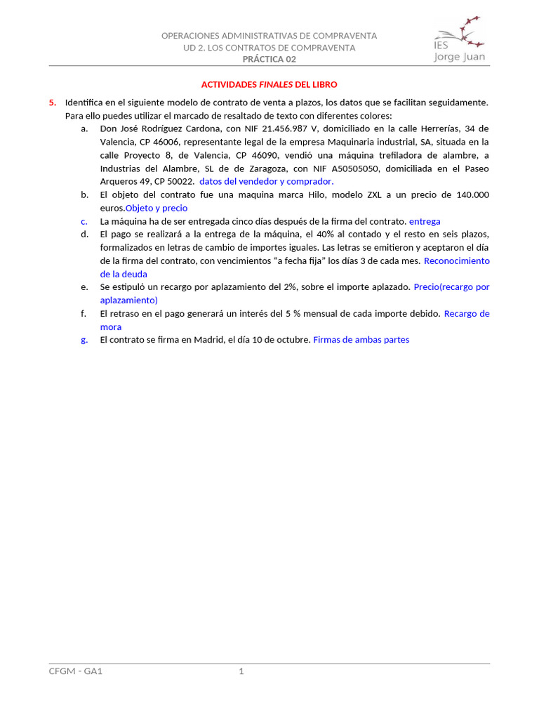 Ga1 Oacv Ud02 PR02 | PDF