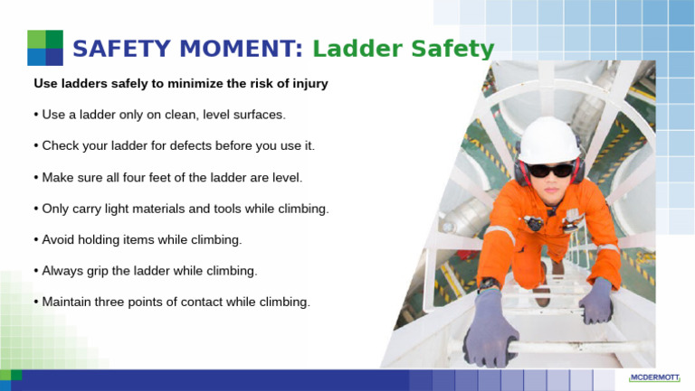 Ladder Safety | PDF